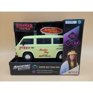 2023 Adventure Force Stranger Things Surfer Boy Pizza Van / Remote Control New